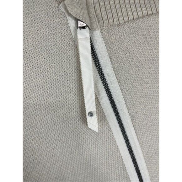 Lululemon On The Go Soft Cream-Coloured Poncho One Size - Picture 3 of 11